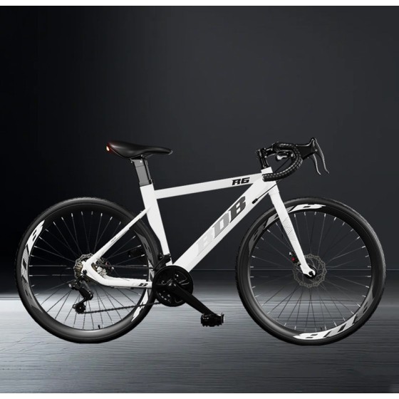 700C Ultra Light Road Bike with Drop Handlebar, Adult Variable Speed Racing Bicycle, Road & Mountain Style Sports Bike